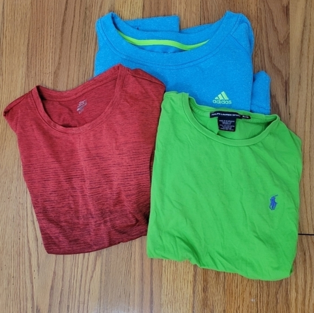 Women's Sz XL Activewear Bundle Adidas‎ Ralph Lauren BCG Colorful Bright Running